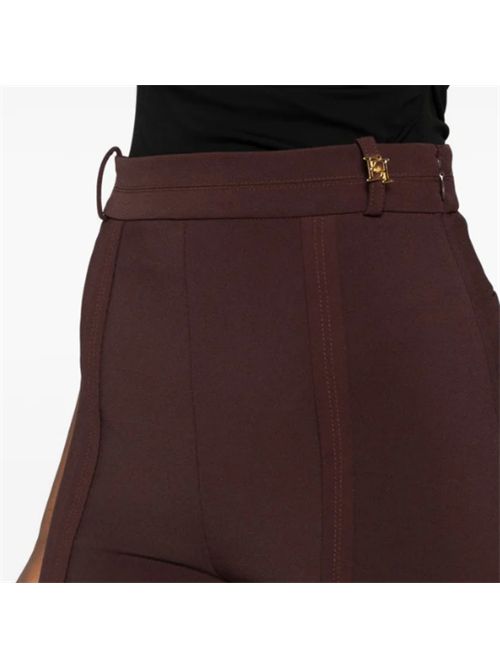 LOGO CHARM PANTS ELISABETTA FRANCHI | PA16961E2644 cacao